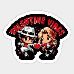 Valentine's Day Vibes 69 Sticker